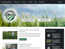 Tablet Screenshot of findandfarm.com